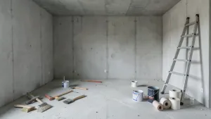 Cena wykończenia mieszkania bez materiału
